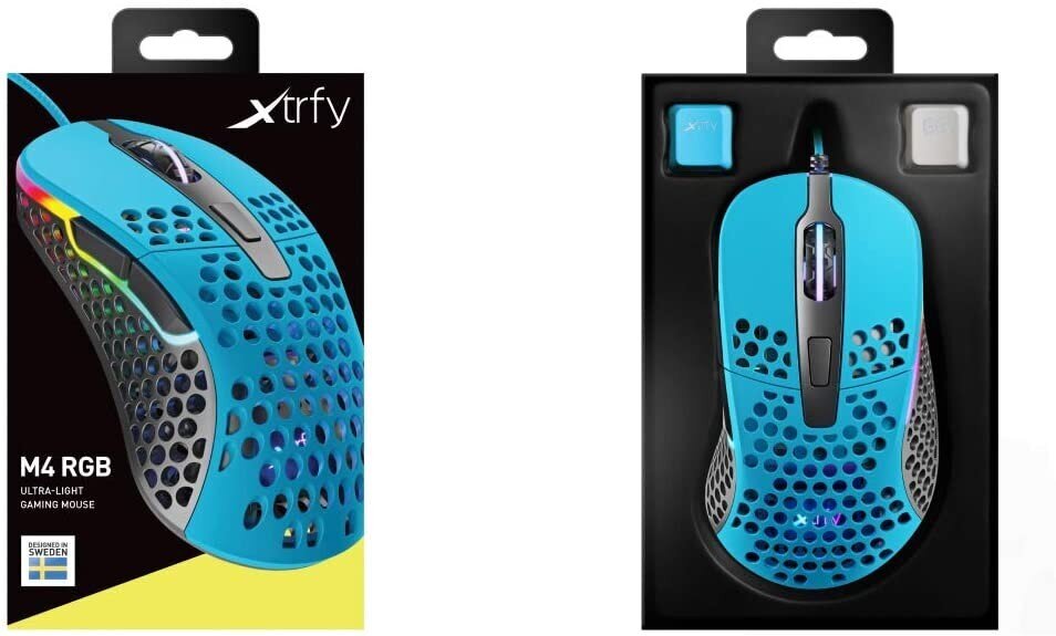 Xtrfy XG-M4, sinine hind ja info | Hiired | kaup24.ee