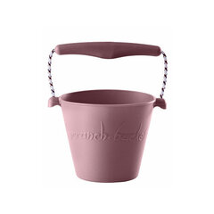 Scrunch Bucket silikoonist ämber, tuhapunane roosa hind ja info | Mänguasjad (vesi, rand ja liiv) | kaup24.ee