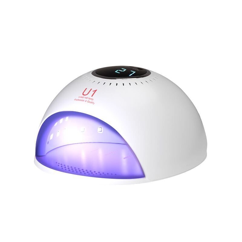 UV/LED lamp laki 84W PINK WHITE hind ja info | Maniküüri, pediküüri tarvikud | kaup24.ee