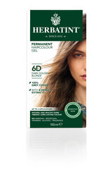 Herbatint 6D - ДОЛГОСТОЙКАЯ, НАТУРАЛЬНАЯ ГЕЛЬ - КРАСКА ДЛЯ ВОЛОС - тёмно-золотистый блонд цена и информация | Краска для волос | kaup24.ee