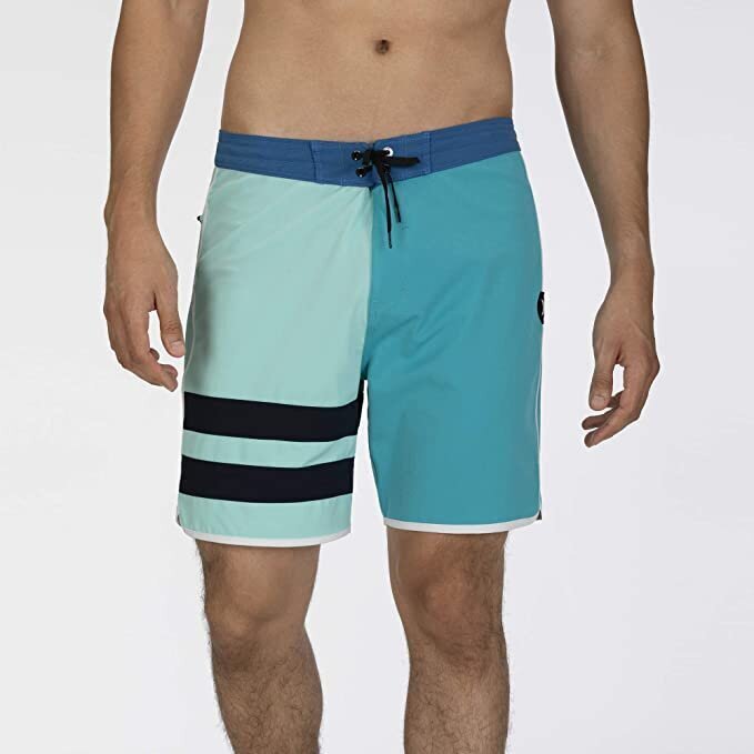 Ujumispüksid Hurley Herren Badehose M Phtm Block Party 18 ', sinine, 32 hind ja info | Ujumispüksid, shortsid | kaup24.ee