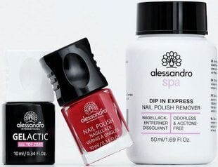 alessandro Gelactic Gel Top Coat – geel-pealislakk, 10ml hind ja info | Küünelakid, küünetugevdajad | kaup24.ee