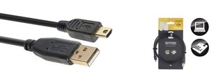 Stagg, USB-A/Mini USB-A, 1.5 м цена и информация | Кабели и провода | kaup24.ee