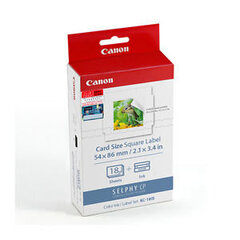 CANON KC-18IS card size, square label цена и информация | Картриджи для струйных принтеров | kaup24.ee