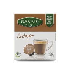 Cafe Baque Espresso macchiato Dolce gusto®*-ga ühilduvad komposteeritavad kohvikapslid, 10 kapslit цена и информация | Кофе, какао | kaup24.ee