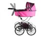 Retro stiilis nukukäru, roosa koos mustaga hind ja info | Tüdrukute mänguasjad | kaup24.ee
