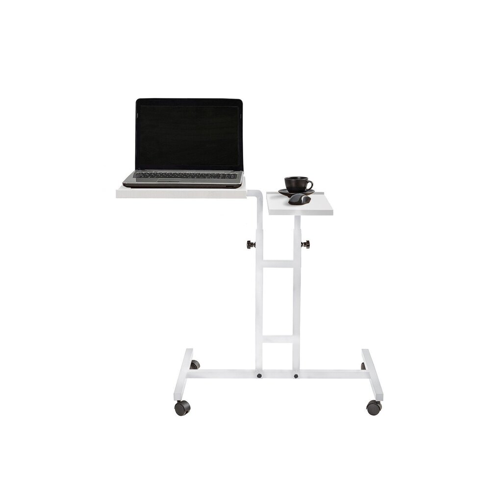 Arvutilaud Kalune Design 863 (I) sülearvutile, valge hind ja info | Arvutilauad, kirjutuslauad | kaup24.ee