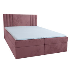Кровать Tessa 140x200 см, розовая цена и информация | Кровати | kaup24.ee