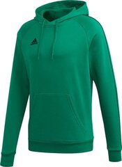 Свитер мужской Adidas Core 18 Hoody 894 (FS1894) - 20000_194217, зеленый цена и информация | Мужские толстовки | kaup24.ee