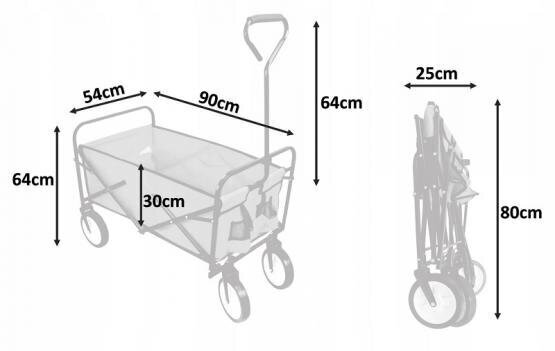 Kokkupandav aiakäru Garden Line hind ja info | Aiakärud | kaup24.ee