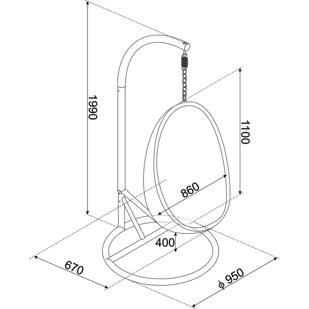 Ripptool Alanis, valge hind ja info | Aiatoolid | kaup24.ee