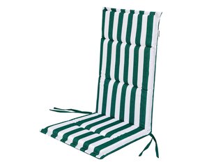 Подушка для стула Hobbygarden Marta, зеленая/белая цена и информация | Подушки, наволочки, чехлы | kaup24.ee