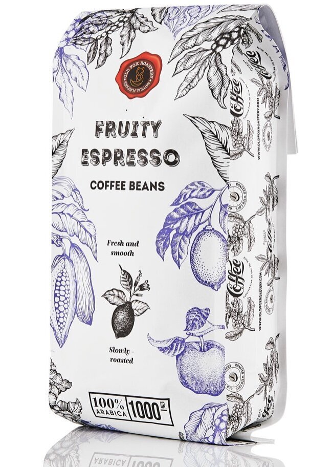 Kohvioad Fruity Espresso 100% Arabica, 1kg цена и информация | Kohv, kakao | kaup24.ee