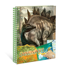 Творческая книга Dinos Art Sticker-by-Number, 15202 цена и информация | Развивающие игрушки | kaup24.ee