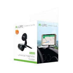 Универсальный магнитный держатель, прикрепленный к пластине M -LIFE ML0699 цена и информация | Mobiiltelefonide hoidjad | kaup24.ee