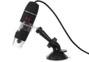 Цифровой USB-микроскоп 1600x цена и информация | Телескопы и микроскопы | kaup24.ee