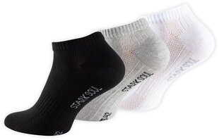 Унисекс короткие носки с чесанным хлопком Stark Soul 2124, 3 пары, 3 цвета цена и информация | Мужские носки | kaup24.ee