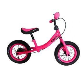 Балансировочный велосипед R3 R-Sport с тормозной ручкой, розовый цена и информация | Детский трехколесный велосипед - коляска с удобной ручкой управления для родителей Riff F95941 2в1, фиолетовый | kaup24.ee