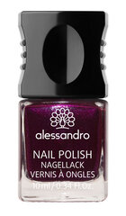 alessandro Nail Polish 90 Purple Purpose – hooldav küünelakk 6-free & 100% vegan, 10ml hind ja info | Küünelakid, küünetugevdajad | kaup24.ee