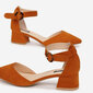 Kinnised madalad pruunid kingad hind ja info | Naiste sandaalid | kaup24.ee