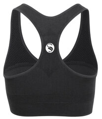 Спортивный бюстгальтер для женщин Stark Soul® seamless microfiber sport bustier, черный цвет цена и информация | Спортивная одежда женская | kaup24.ee