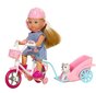 Nukk jalgrattaga Simba Evi Love, 1 tk., 105730783 цена и информация | Tüdrukute mänguasjad | kaup24.ee