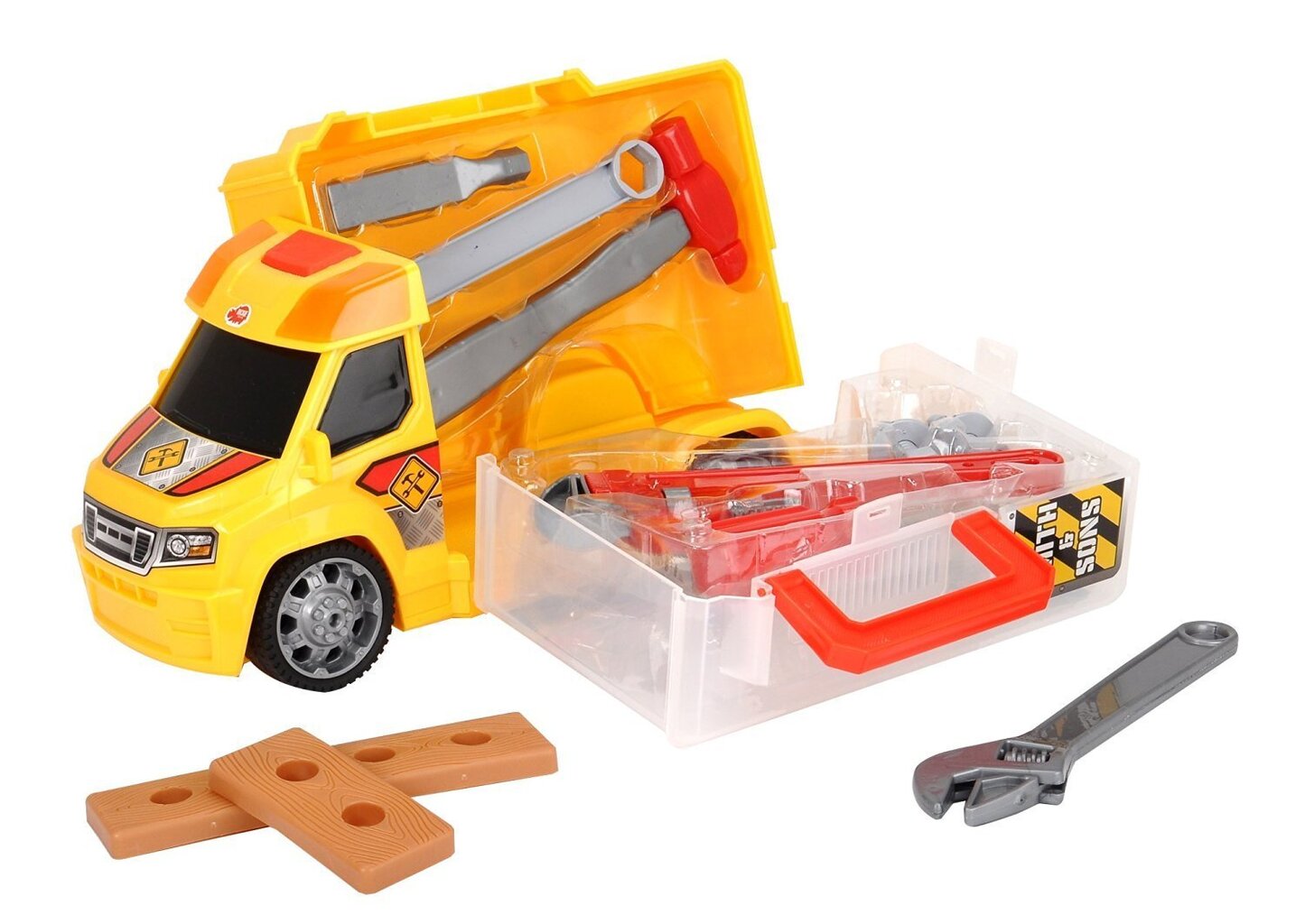 Auto tööriistadega Simba, 203726004 цена и информация | Poiste mänguasjad | kaup24.ee