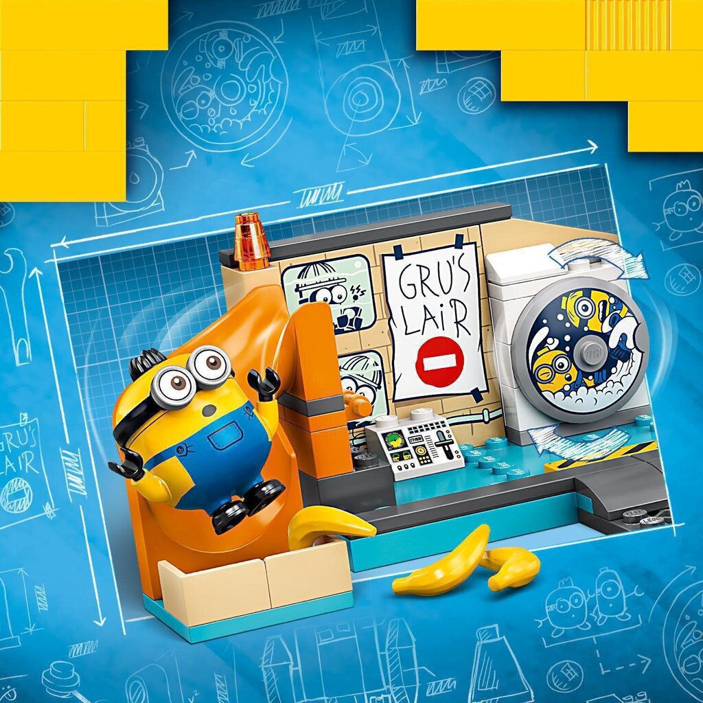 75546 LEGO® Minions Käsilased Gru laboris hind ja info | Klotsid ja konstruktorid | kaup24.ee