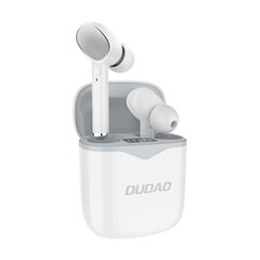 Наушники с микрофоном Dudao U12 Airpods Bluetooth 5.0 (MWP22ZM/A), белые цена и информация | Bluetooth гарнитура | kaup24.ee