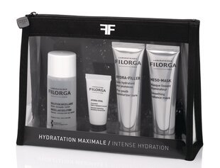 Komplekt Filorga Intense Hydration Discovery: mitsellaarvesi 50 ml + näoseerum 7 ml + näokreem 30 ml + näomask 30 ml hind ja info | Näopuhastusvahendid | kaup24.ee