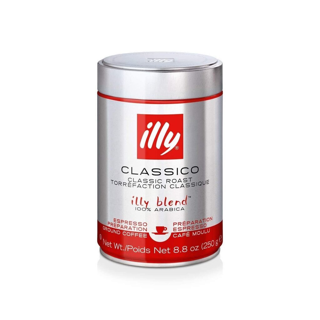 Jahvatatud kohv Illy Espresso Classico, 250 g hind ja info | Kohv, kakao | kaup24.ee