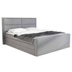 Кровать Lucy 160x200 см, серая цена и информация | Кровати | kaup24.ee