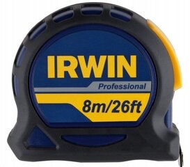 Mõõdulint „IRWIN" PROFESSIONAL 8 m, blist hind ja info | Käsitööriistad | kaup24.ee