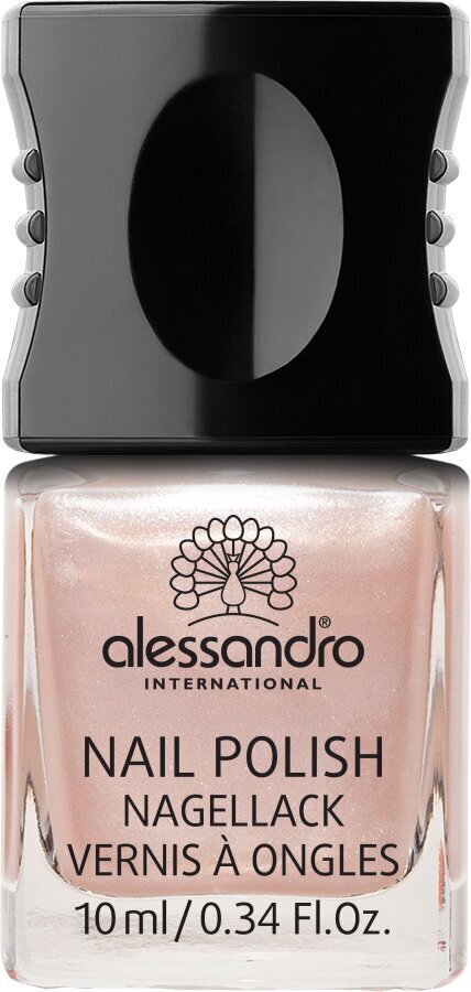 alessandro Nail Polish 04 Heavens Nude – hooldav küünelakk 6-free & 100% vegan, 10ml hind ja info | Küünelakid, küünetugevdajad | kaup24.ee