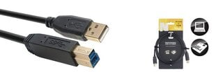 Andmekaabel USB 3.0 Stagg NCC1,5U3AU3B hind ja info | Kaablid ja juhtmed | kaup24.ee