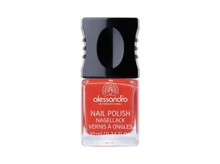 alessandro Nail Polish 924 Mellow Peach – hooldav küünelakk 6-free & 100% vegan, 10ml hind ja info | Küünelakid, küünetugevdajad | kaup24.ee