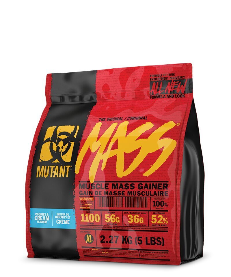 Mutant Mass (2270g) Cookies & Cream massilisaja hind ja info | Massilisajad | kaup24.ee