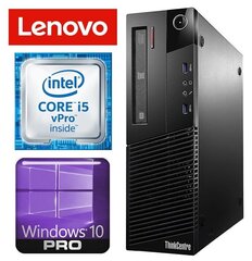 Lenovo M83 SFF i5-4460 16GB 480SSD+2TB GT1030 2GB WIN10PRO/W7P [refurbished] цена и информация | Стационарные компьютеры | kaup24.ee