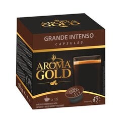 Kohvikapslid Aroma Gold Grande Intenso, 128g hind ja info | Kohv, kakao | kaup24.ee