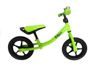 Балансировочный велосипед R1 R- Sport, зеленый цена и информация | Детский трехколесный велосипед - коляска с удобной ручкой управления для родителей Riff F95941 2в1, фиолетовый | kaup24.ee