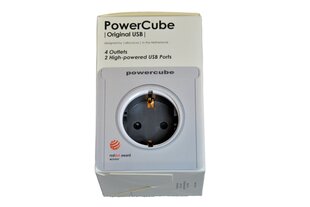 Allocacoc PowerCube Original Network Hub USB-pesadega цена и информация | Выключатели, розетки | kaup24.ee