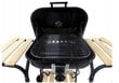 BBQ grill kaanega ja puidust riiulitega hind ja info | Grillid | kaup24.ee