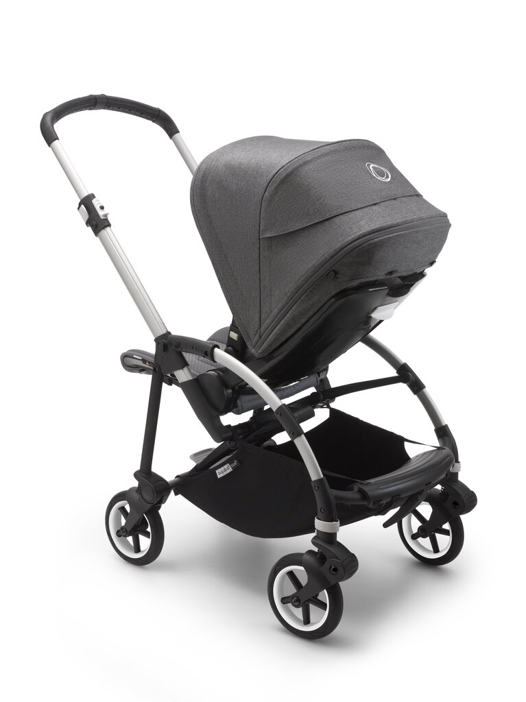 Bugaboo Bee 6 universaalne lapsevanker 2in1, Alu/Grey Melange-Grey Melange цена и информация | Vankrid, jalutuskärud | kaup24.ee