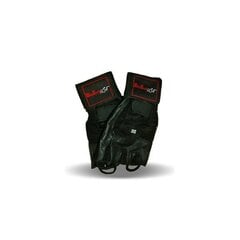 Jõusaali kindad BioTechUSA Accessories Houston Gloves, must цена и информация | Перчатки для турника и фитнеса | kaup24.ee