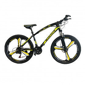 Jalgratas XGSR MTB Black/Yellow цена и информация | Jalgrattad | kaup24.ee