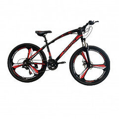 Jalgratas XGSR MTB Black/RED hind ja info | Jalgrattad | kaup24.ee