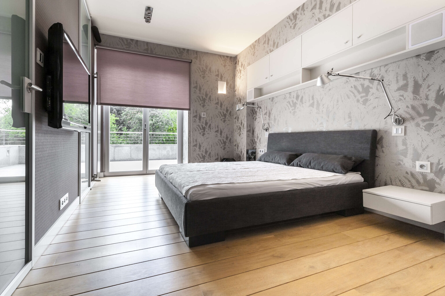 Seinapealne ruloo koos tekstiiliga Dekor 90x240 cm, d-26 hall hind ja info | Rulood | kaup24.ee