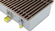 Põrandasisene konvektor KONVEKA FC 180 x 22 x 9 AL10 pruuni alumiiniumvõrega цена и информация | Keskkütteradiaatorid, konvektorid | kaup24.ee