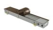 Põrandasisene konvektor KONVEKA FC 260 x 22 x 15 AL10 pruuni alumiiniumvõrega hind ja info | Keskkütteradiaatorid, konvektorid | kaup24.ee