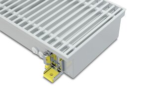 Ventilaatoriga põrandakonvektor KONVEKA FH4-H 165 ALS hõbedase alumiiniumvõrega hind ja info | Keskkütteradiaatorid, konvektorid | kaup24.ee